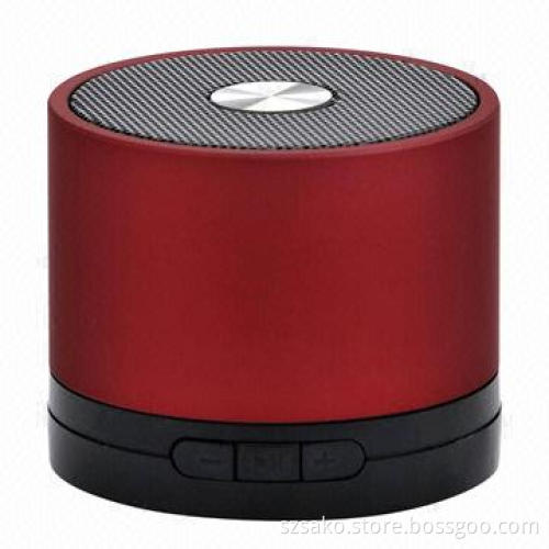 Mini Bluetooth Speaker, Hi-Fi Player, Supports TF Card, Cola Red and Multi-colors